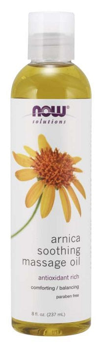 Arnica Soothing Massage Oil - 237 ml - NOW Foods | Vaistine1.lt | WestPharmacy.eu
