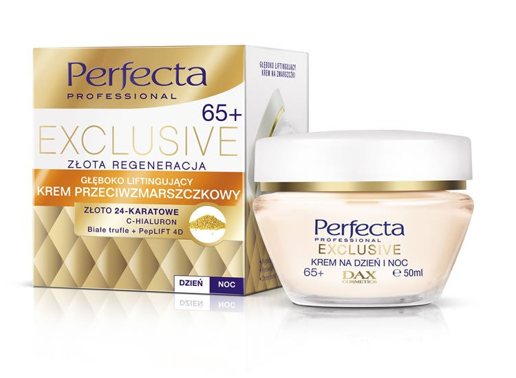 Dax Perfecta Exclusive 65+ Deep Lifting Anti-Wrinkle Cream for Day and Night 50ml | Vaistine1.lt