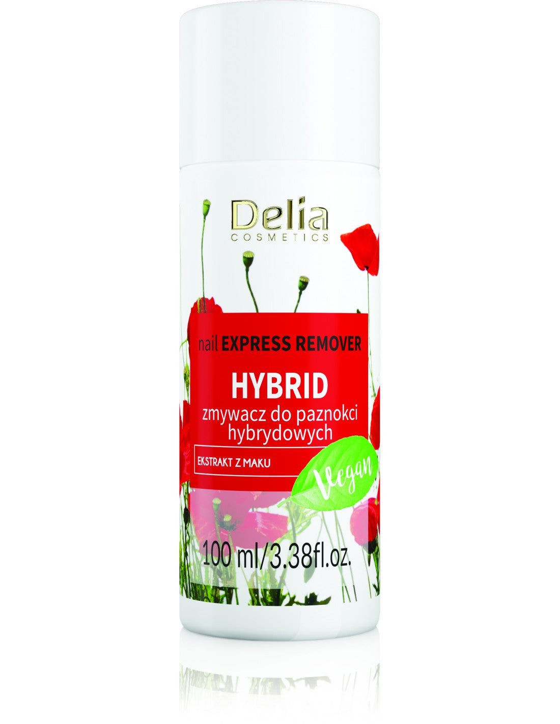 Delia Cosmetics Acetone-based hybrid nail polish remover 100ml | Vaistine1.lt | WestPharmacy.eu