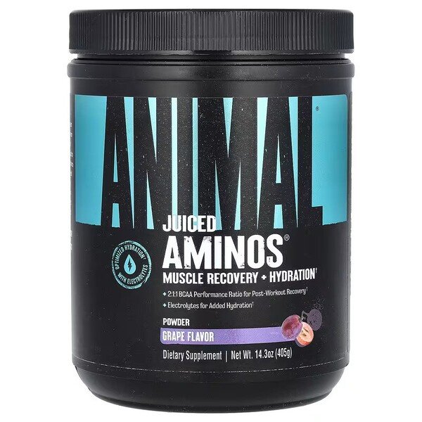 Animal Juiced Aminos, Grape - 405g - Animal