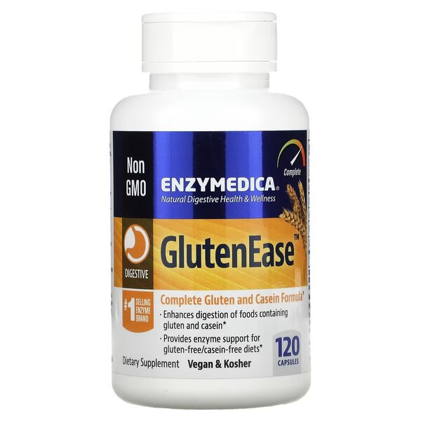 GlutenEase - 120 caps - Enzymedica