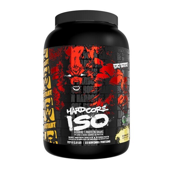 Hardcore Iso, Banana Cream - 727g  - Mutant