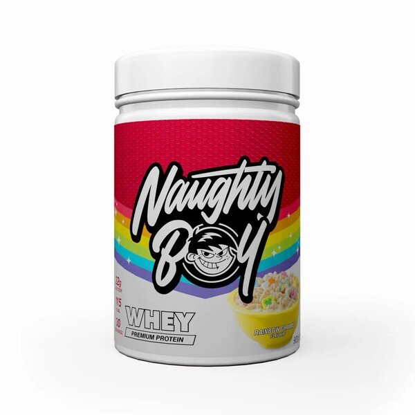 Advanced Whey, Rainbow Charms - 900g - Naughty Boy