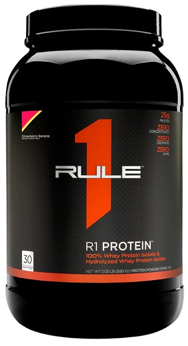 R1 Protein, Strawberry Banana - 930g - Rule One