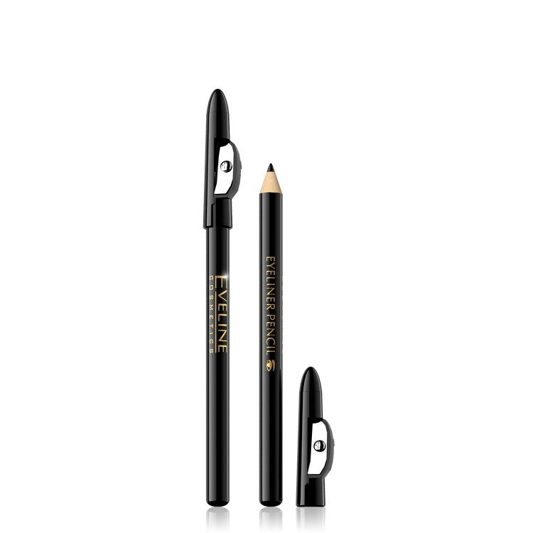 Eveline Eyeliner for eyes black-short 1pc | Vaistine1.lt