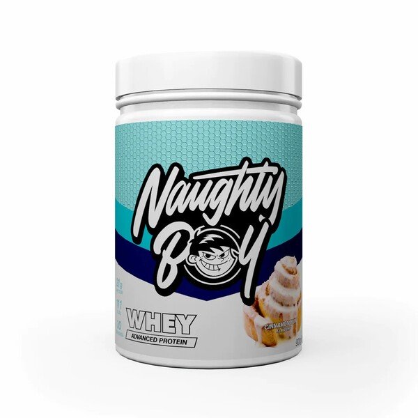 Advanced Whey, Cinnamon Bun - 900g - Naughty Boy