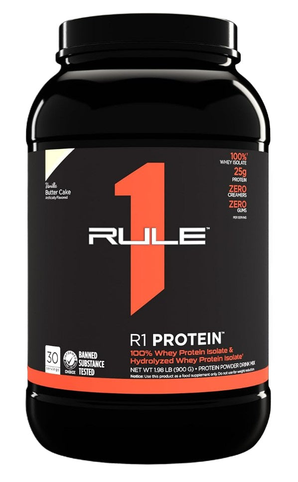 R1 Protein, Vanilla Butter Cake - 900g - Rule One