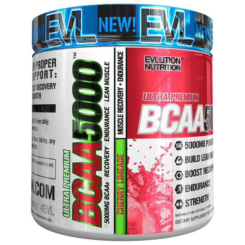 BCAA 5000, Cherry Limeade - 249g - EVLution Nutrition