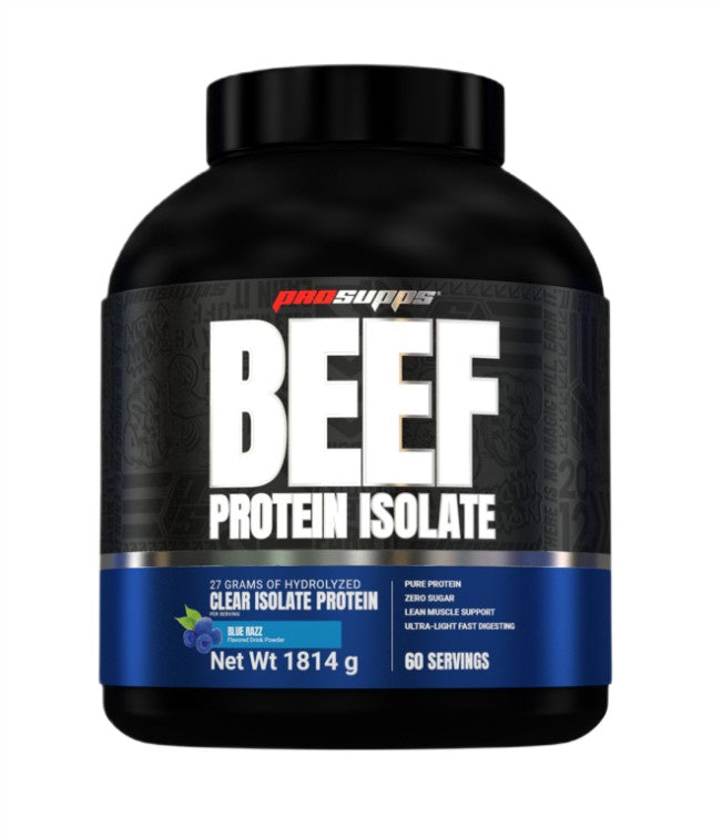 Beef Protein Isolate, Blue Razz - 1814g - ProSupps