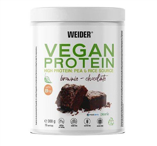 Vegan Protein, Brownie Chocolate - 300g - Weider