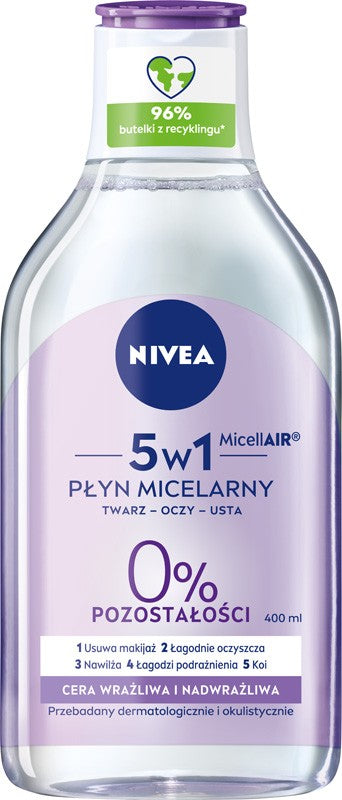 Nivea Sensitive Micellar lotion 3in1 for sensitive skin 400ml | Vaistine1.lt | WestPharmacy.eu