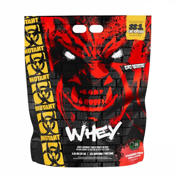 Mutant Whey, Strawberry Cream - 4540g - Mutant