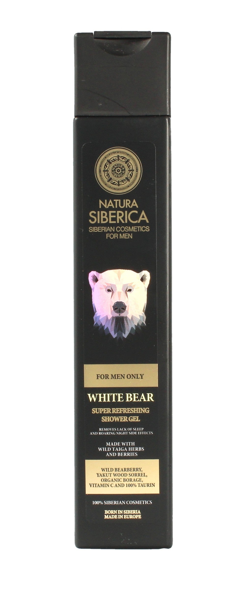 Natura Siberica Men Shower Gel White Bear 250 ml | Vaistine1.lt | WestPharmacy.eu
