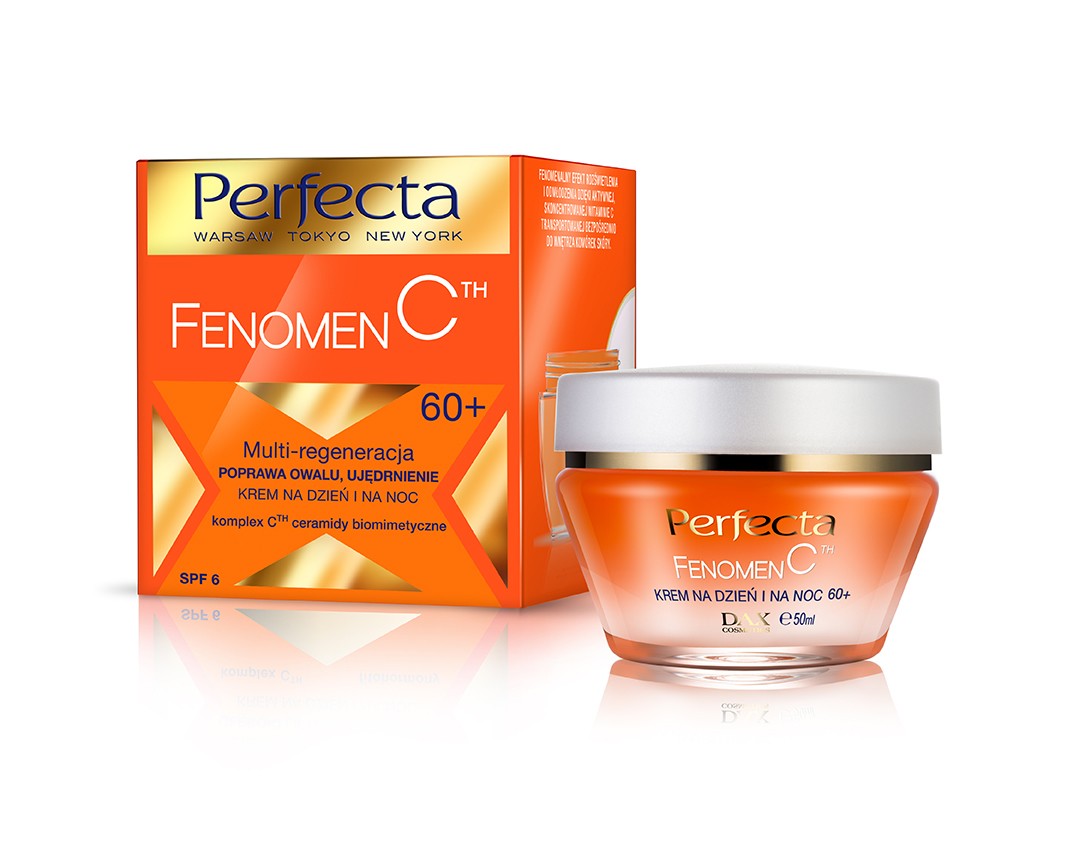 Perfecta Fenomen C 60+ Cream Multi-regeneration, improvement of the oval, firming for day and night 50ml | Vaistine1.lt