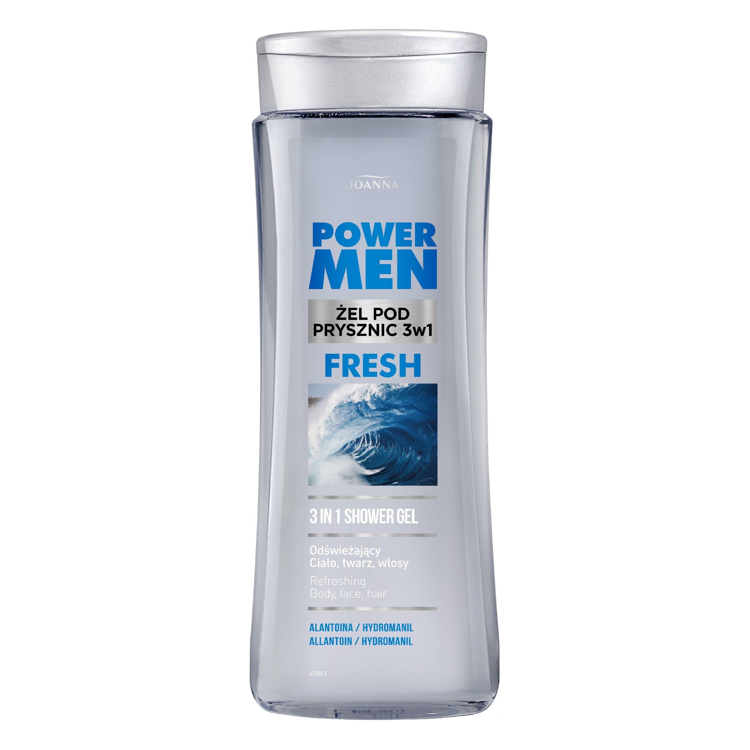 Joanna Power Men 3-in-1 Shower Gel Shampoo 300ml | Vaistine1.lt