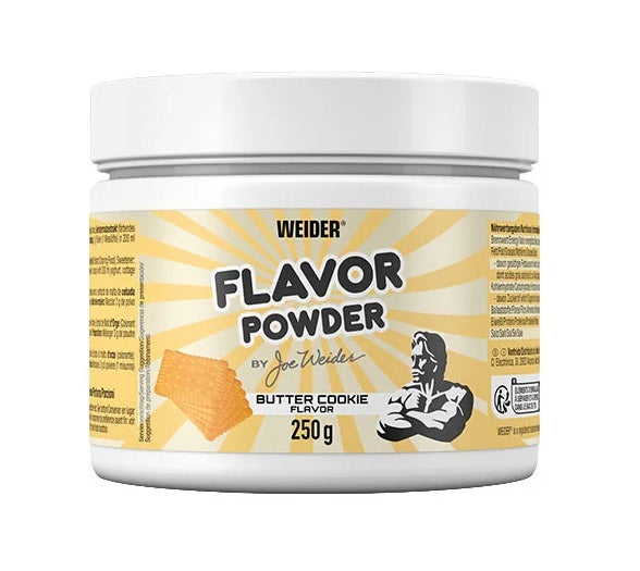 Flavor Powder, Butter Cookie - 250g - Weider