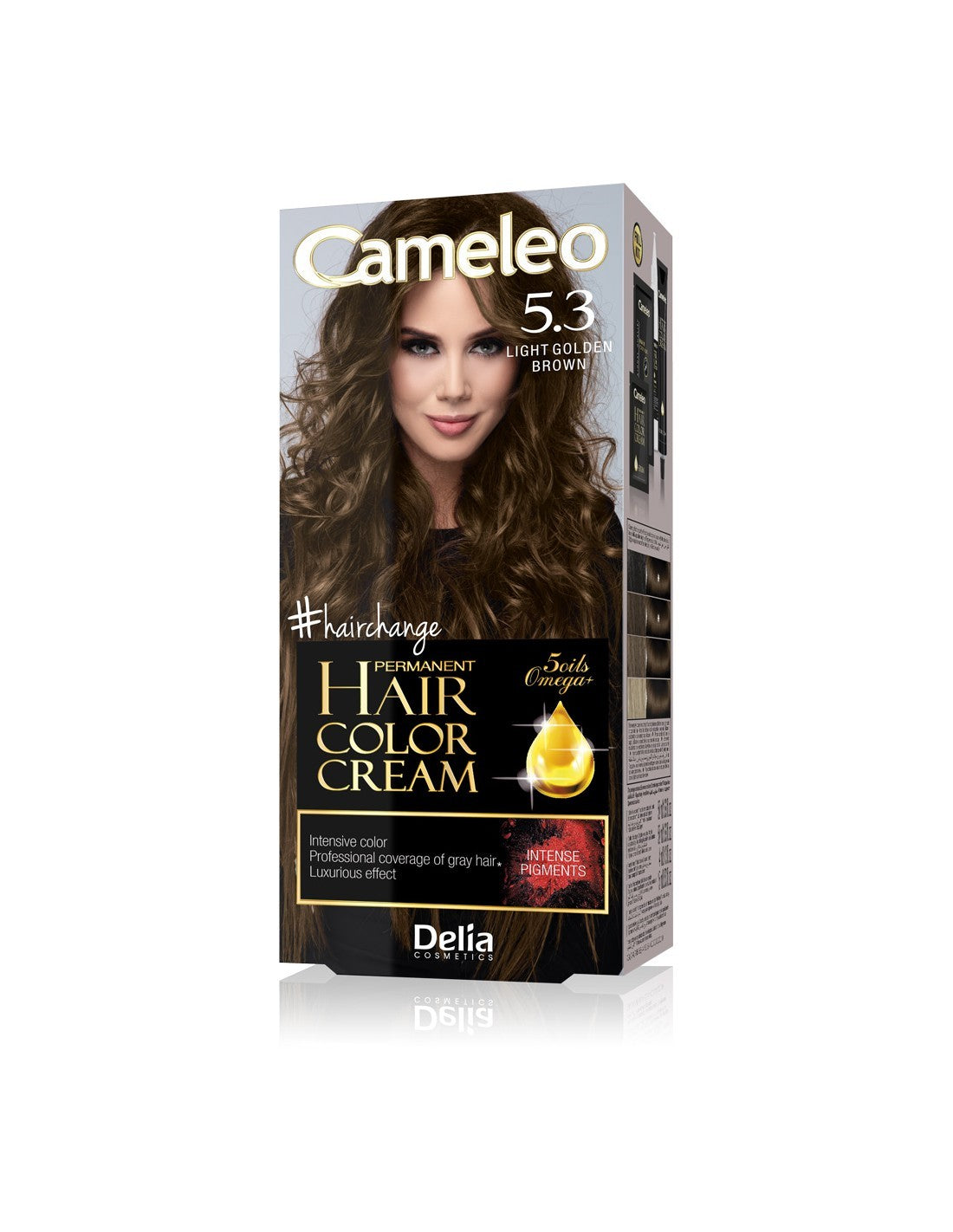 Delia Cosmetics Cameleo HCC Permanent Hair Color Omega+ No. 5.3 Light Golden Brown 1op. | Vaistine1.lt