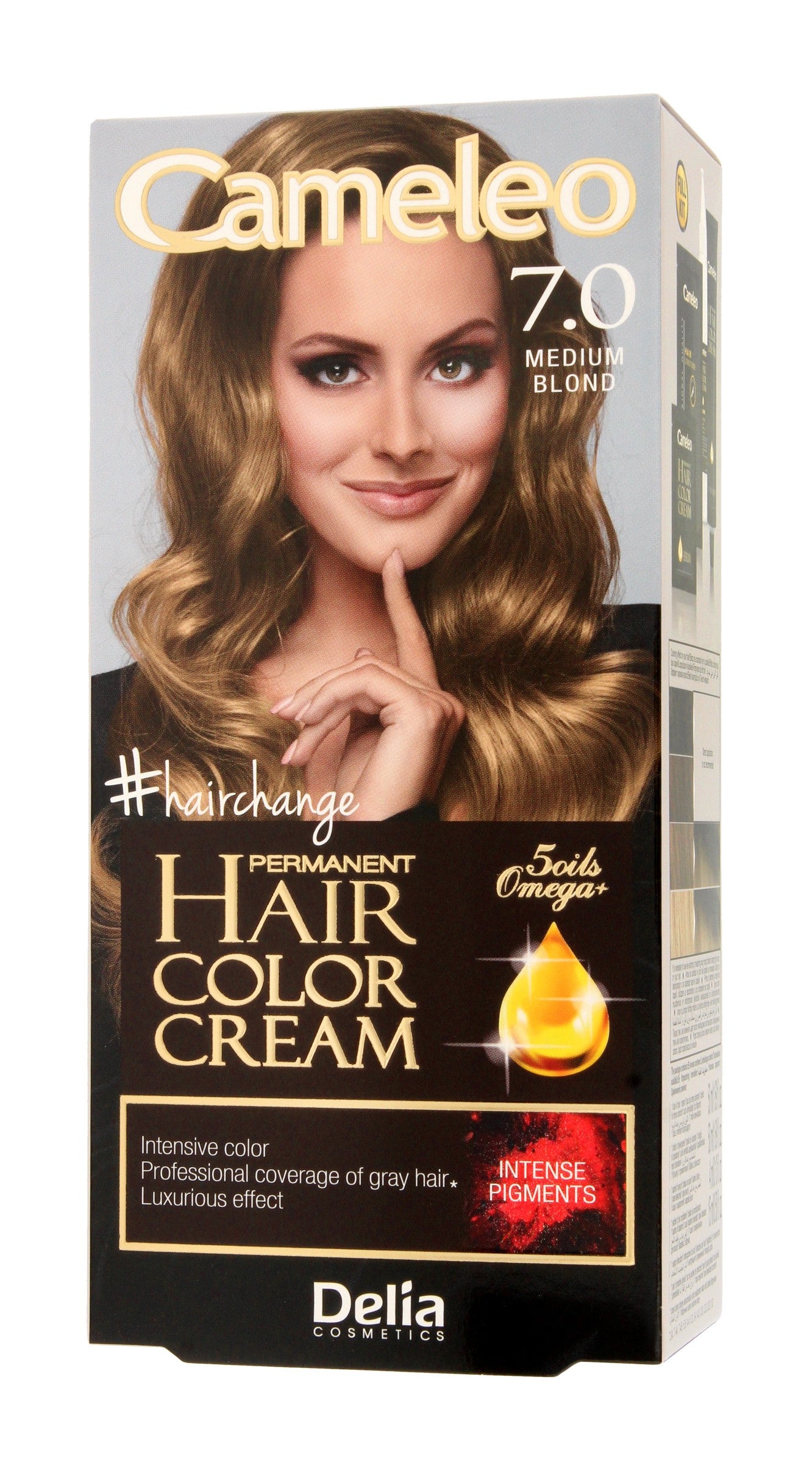 Delia Cosmetics Cameleo HCC Permanent Hair Color Omega+ No. 7.0 Medium Blonde 1op. | Vaistine1.lt