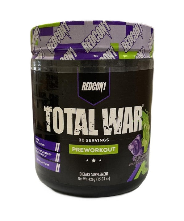 Total War - Preworkout, Sour Gummy Bear - 426g - Redcon1