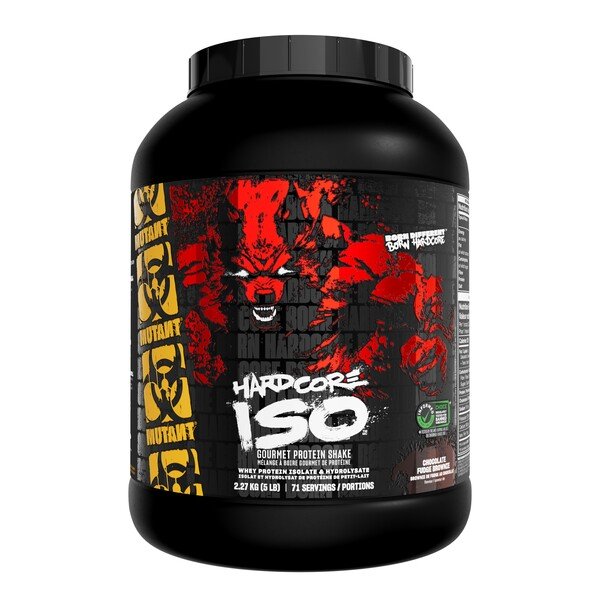 Hardcore Iso, Chocolate Fudge Brownie - 2270g  - Mutant