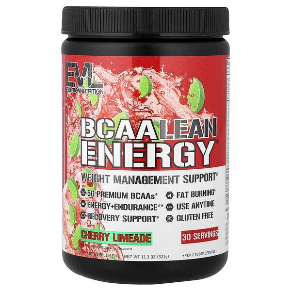 BCAA Lean Energy, Cherry Limeade - 321g - EVLution Nutrition