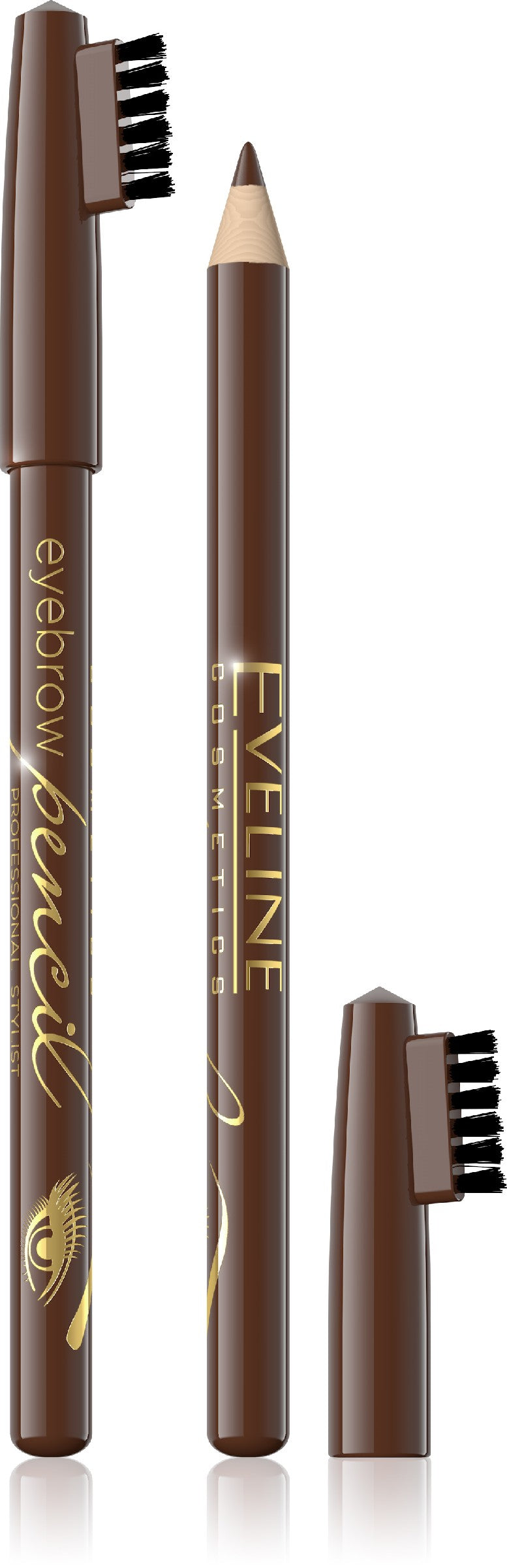 Eveline Eyebrow Pencil Eyebrow Pencil - brown 1pc  - Vaistine1.lt | WestPharmacy.eu