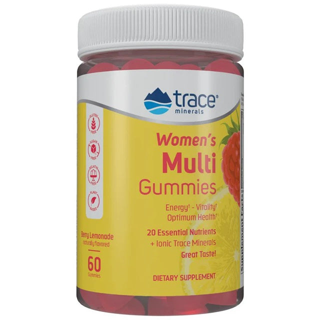 Women's Multi Gummies, Berry Lemonade - 60 gummies - Trace Minerals | Vaistine1.lt | WestPharmacy.eu