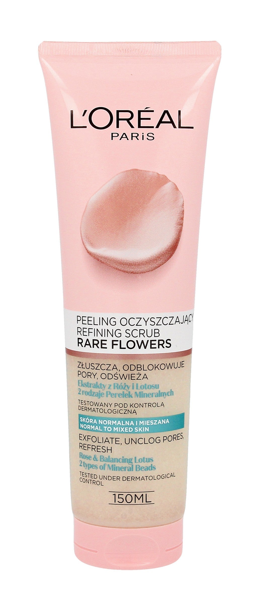Loreal Skin Expert Cleansing Peeling Rare Flowers for normal and combination skin 150ml | Vaistine1.lt | WestPharmacy.eu