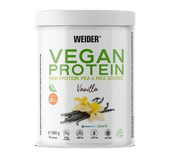 Vegan Protein, Vanilla - 300g - Weider
