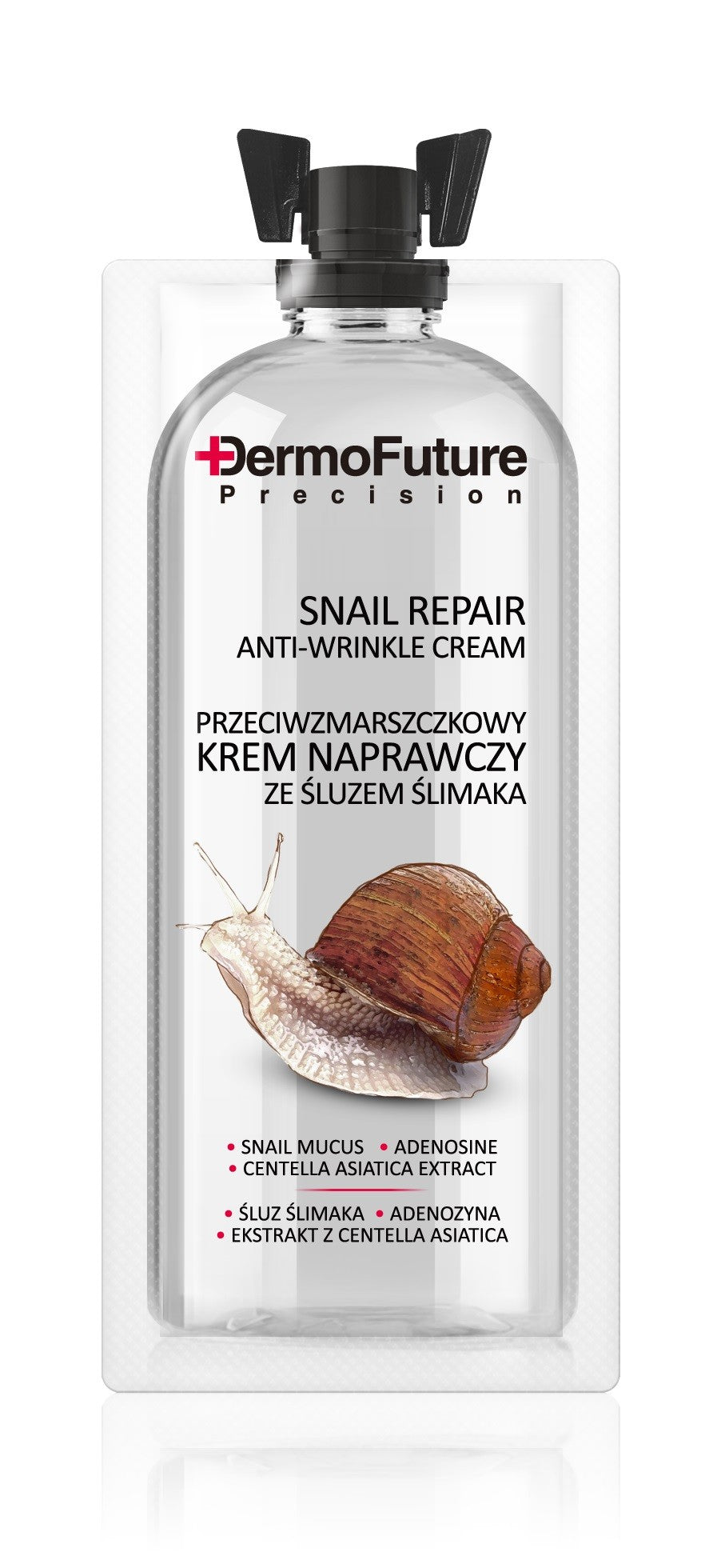 Dermofuture Precision Anti-wrinkle repair cream with snail mucin 12ml-sachet | Vaistine1.lt