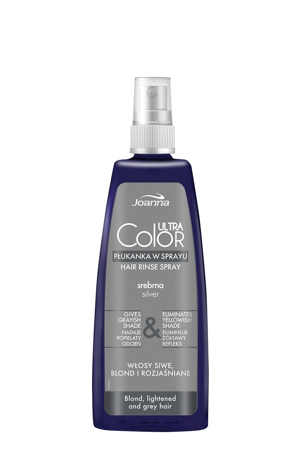 Joanna Ultra Color System Silver Hair Rinse Spray 150ml | Vaistine1.lt