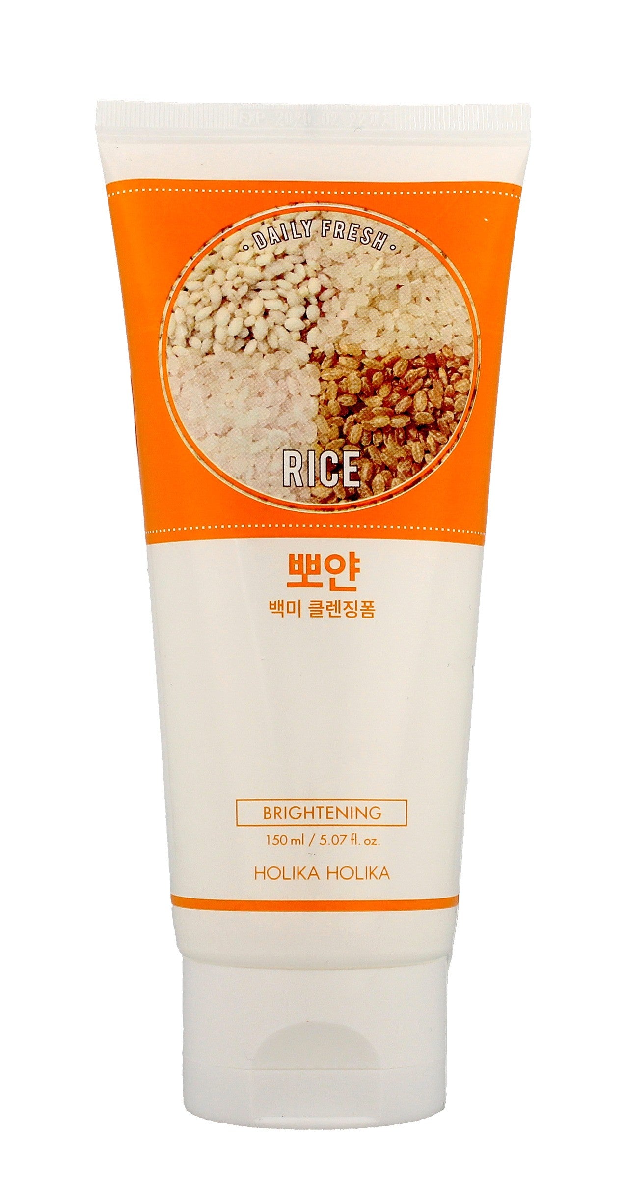 Holika Holika Daily Fresh Cleansing Foam Brightening Rice 150ml | Vaistine1.lt | WestPharmacy.eu