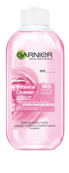 Garnier Skin Naturals Botanical Rose Water Soothing Tonic 200ml | Vaistine1.lt