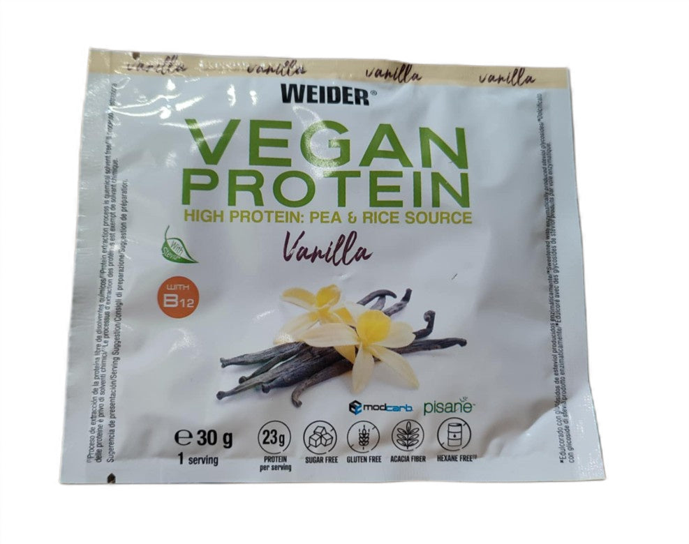 Vegan Protein, Vanilla - 30g (1 serving) - Weider