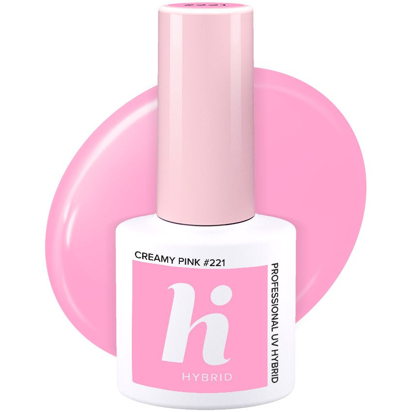 Hi Hybrid Hybrid Lacquer No. 221 Creamy Pink 5ml | Vaistine1.lt