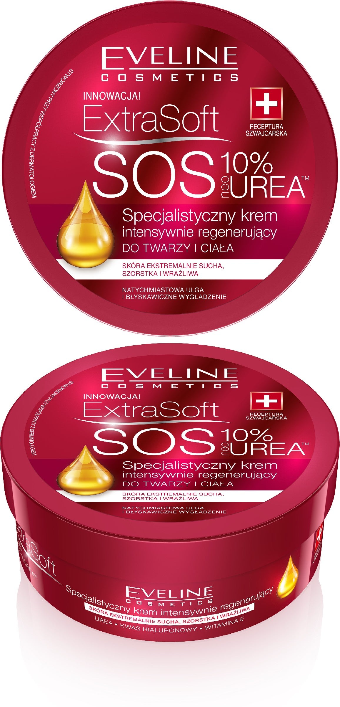 Eveline Extra Soft SOS 0.1 Urea Intensyviai regeneruojantis | Vaistine1.lt