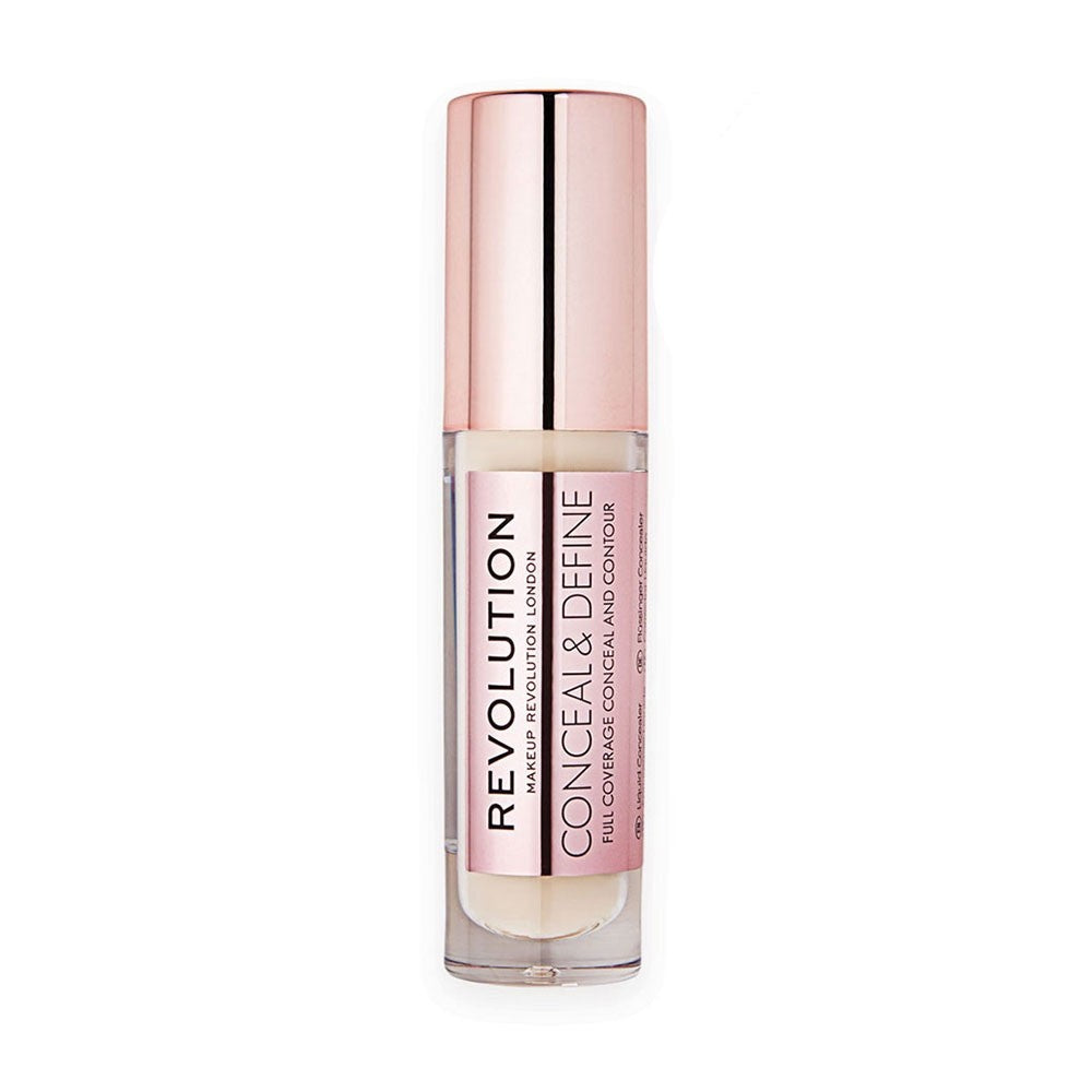 Makeup Revolution, korektor Conceal and Define Concealer C1, 3,4 ml | Vaistine1.lt