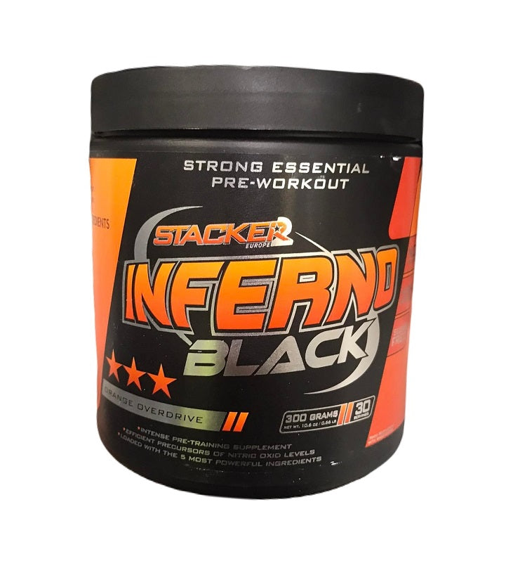 Inferno Black, Orange Overdrive - 300g - Stacker2 Europe
