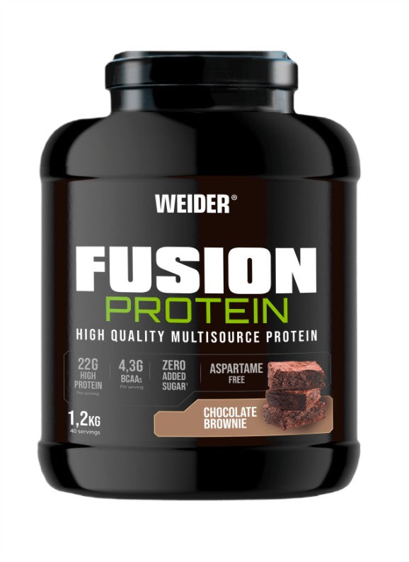 Fusion Protein, Chocolate Brownie - 1200g - Weider
