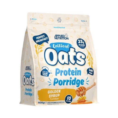 Critical Oats Protein Porridge, Golden Syrup - 600g - Applied Nutrition