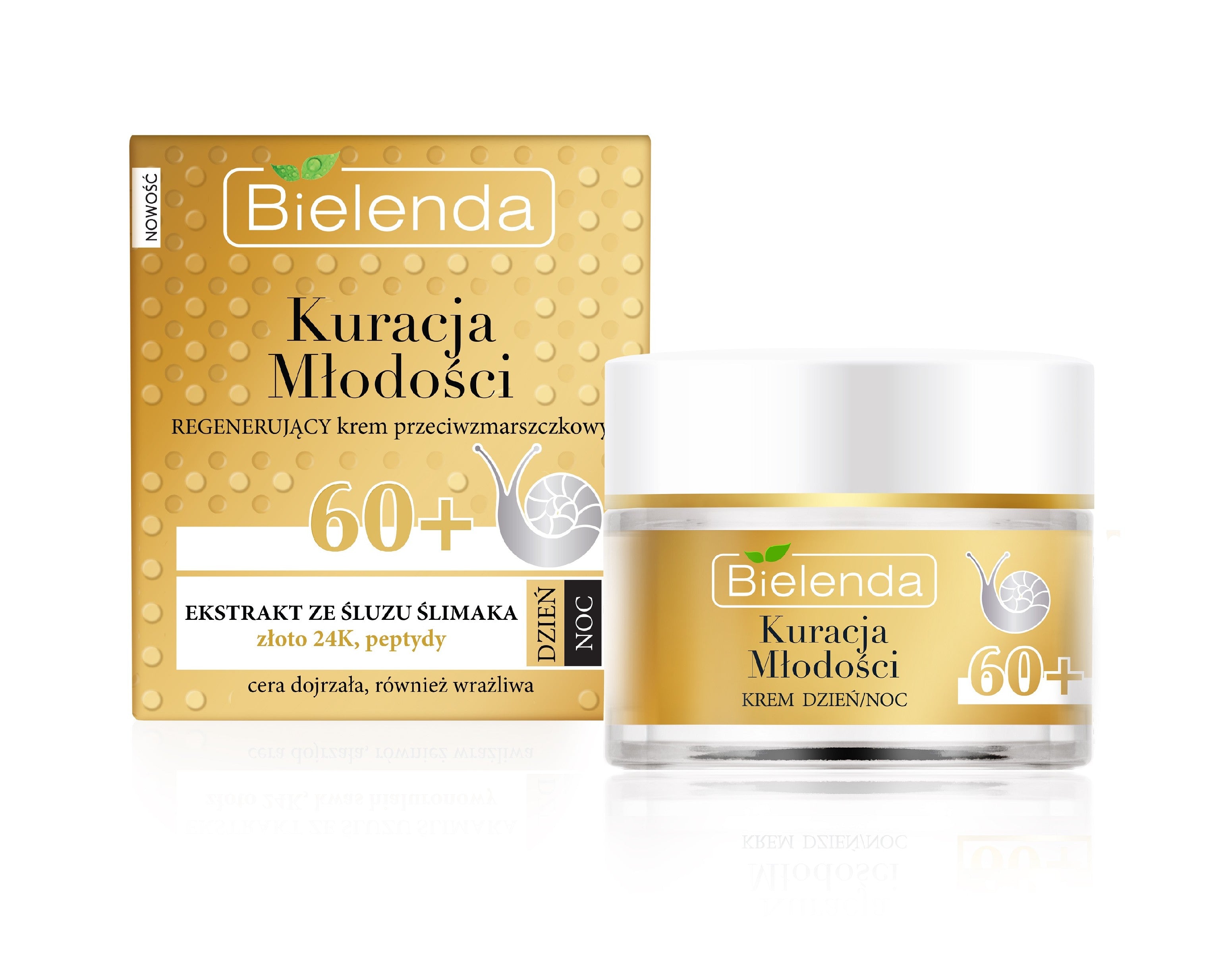 Bielenda Youth Cure 60+ Regenerating Anti-Wrinkle Cream for Day and Night 50ml | Vaistine1.lt