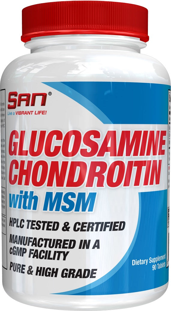 Glucosamine Chondroitin with MSM - 90 tabs - SAN