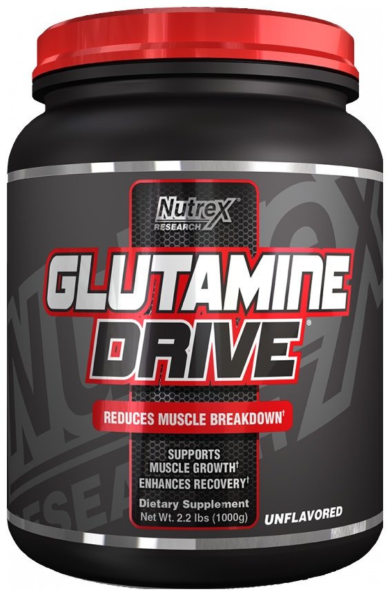 Glutamine Drive, Unflavored - 1000g - Nutrex