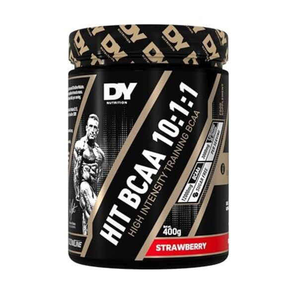 HIT BCAA 10:1:1, Strawberry - 400g - Dorian Yates