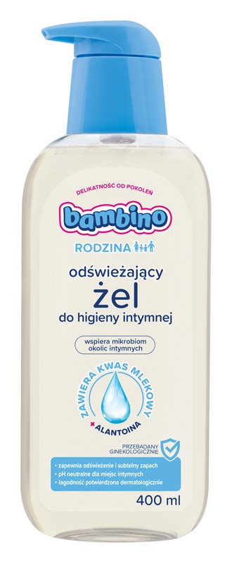 Bambino Family Hygienic hygiene gel hypoallergenic 400ml | Vaistine1.lt | WestPharmacy.eu