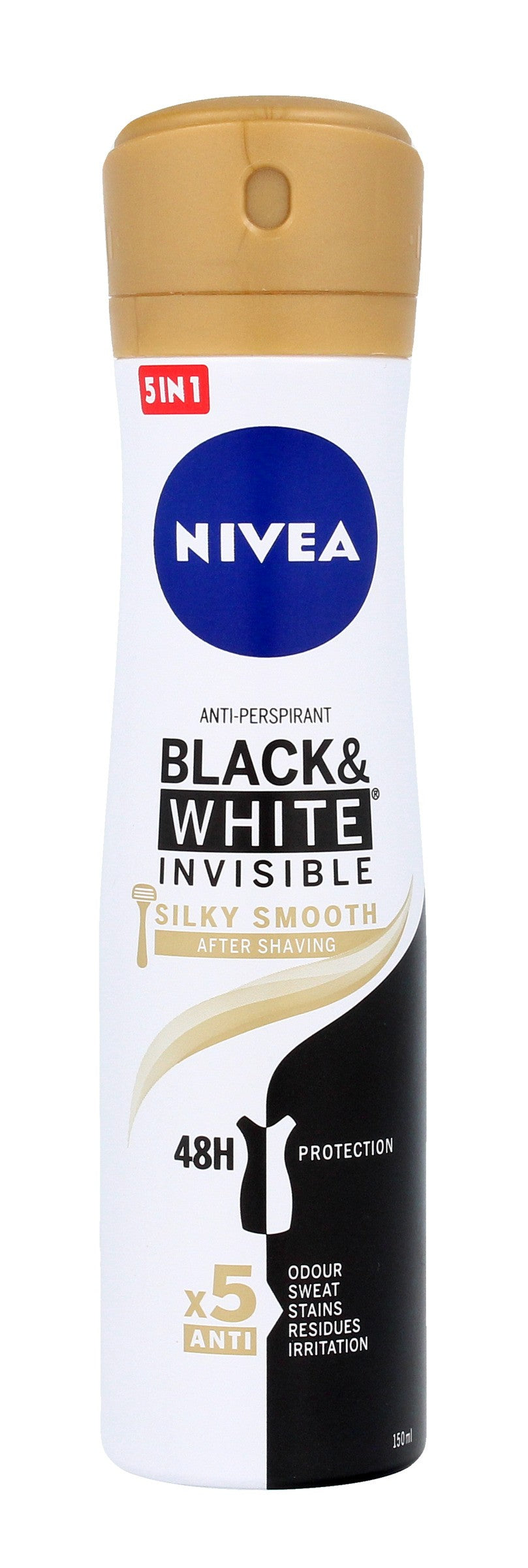 Nivea Deodorant INVISIBLE SILKY SMOOTH spray for women 150ml | Vaistine1.lt | WestPharmacy.eu