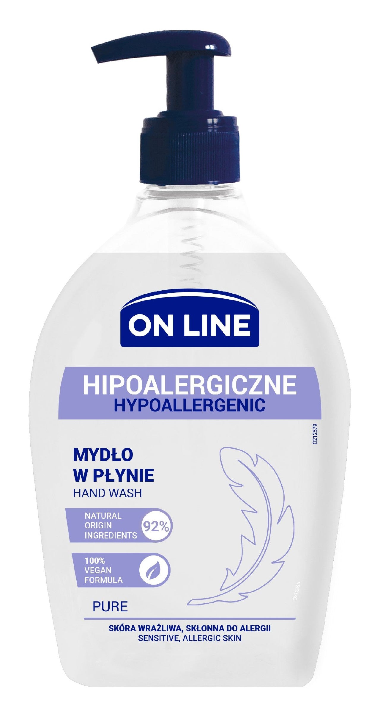 Hipoalerginis skystas muilas dozatoriuje 500ml | Vaistine1.lt