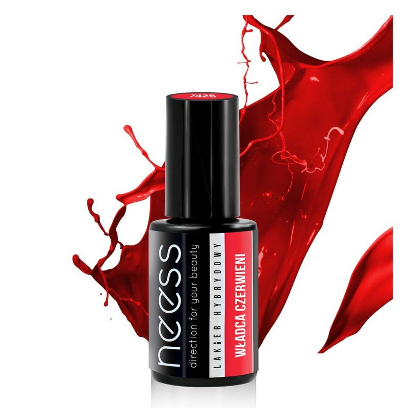 NEESS Hybrid Lacquer 7426 Red to RED 4ml | Vaistine1.lt