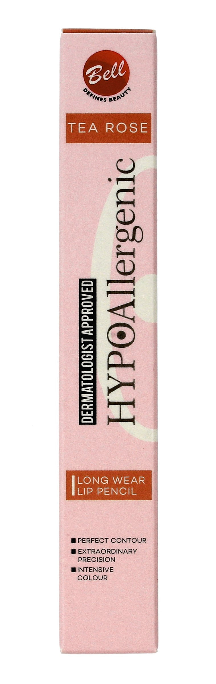 Bell Hypoallergenic Long-lasting Lip Liner in Stick 02 Tea Rose 1pc | Vaistine1.lt