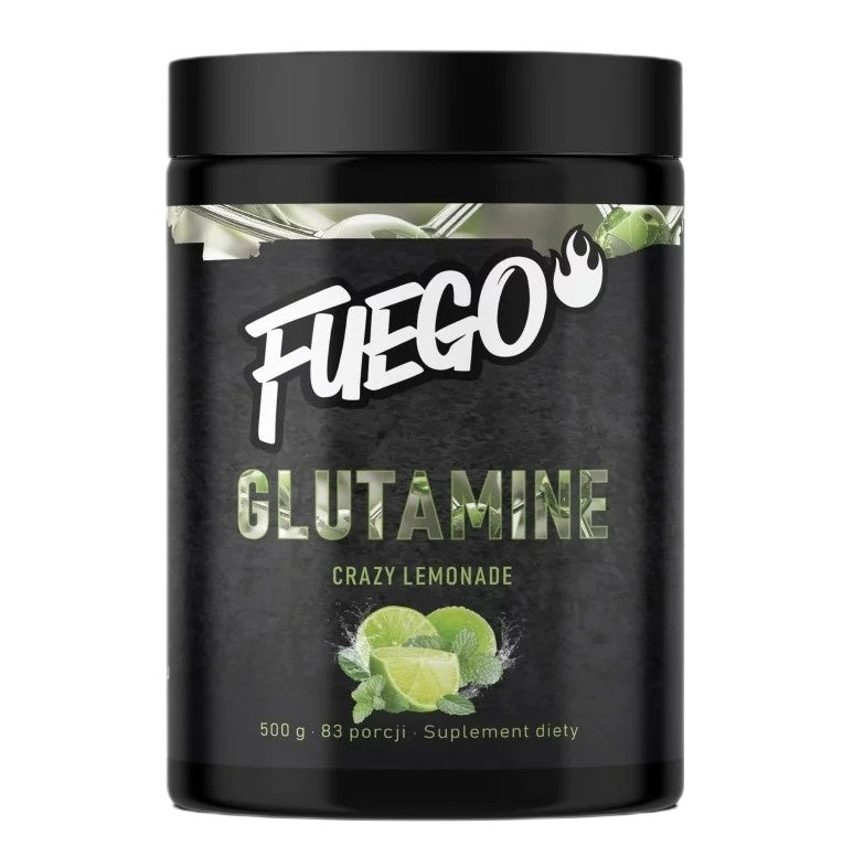 Glutamine, Crazy Lemonade - 500g - Fuego